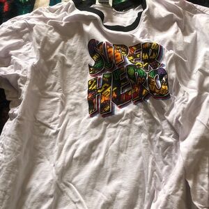 Super Her T-Shirt - White men